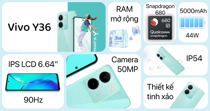 vivo Y36 8GB 256GB