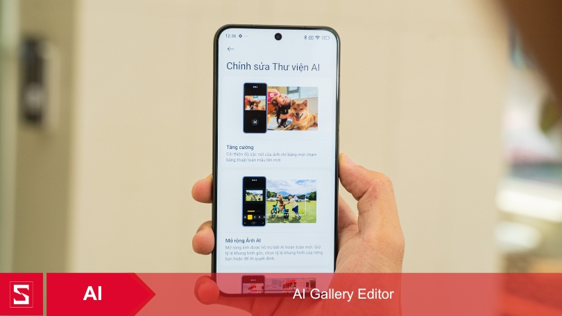 AI Gallery Editor trên điện thoại Xiaomi 15 5G