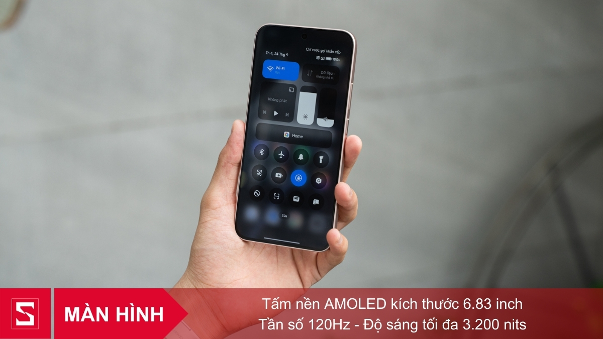 Màn hình Xiaomi 15T hiện đại, hiển thị sắc nét