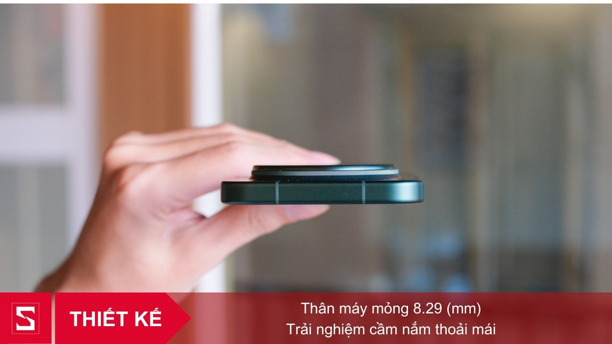 Độ mỏng điện thoại Xiaomi 17 Ultra