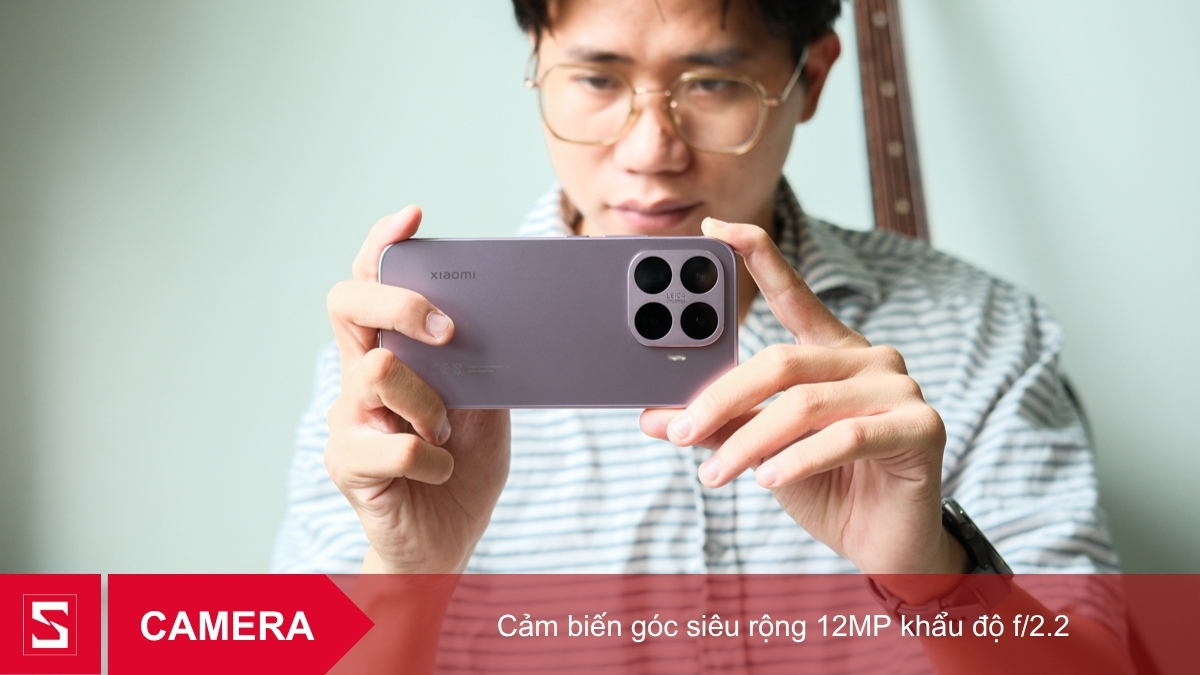 cảm biến góc rộng của điện thoại xiaomi 17t
