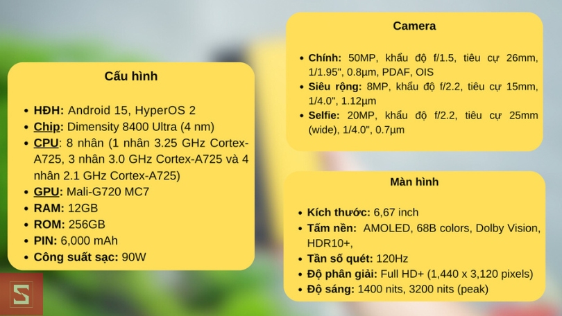 Vì sao nên mua điện thoại POCO X7 Pro 5G