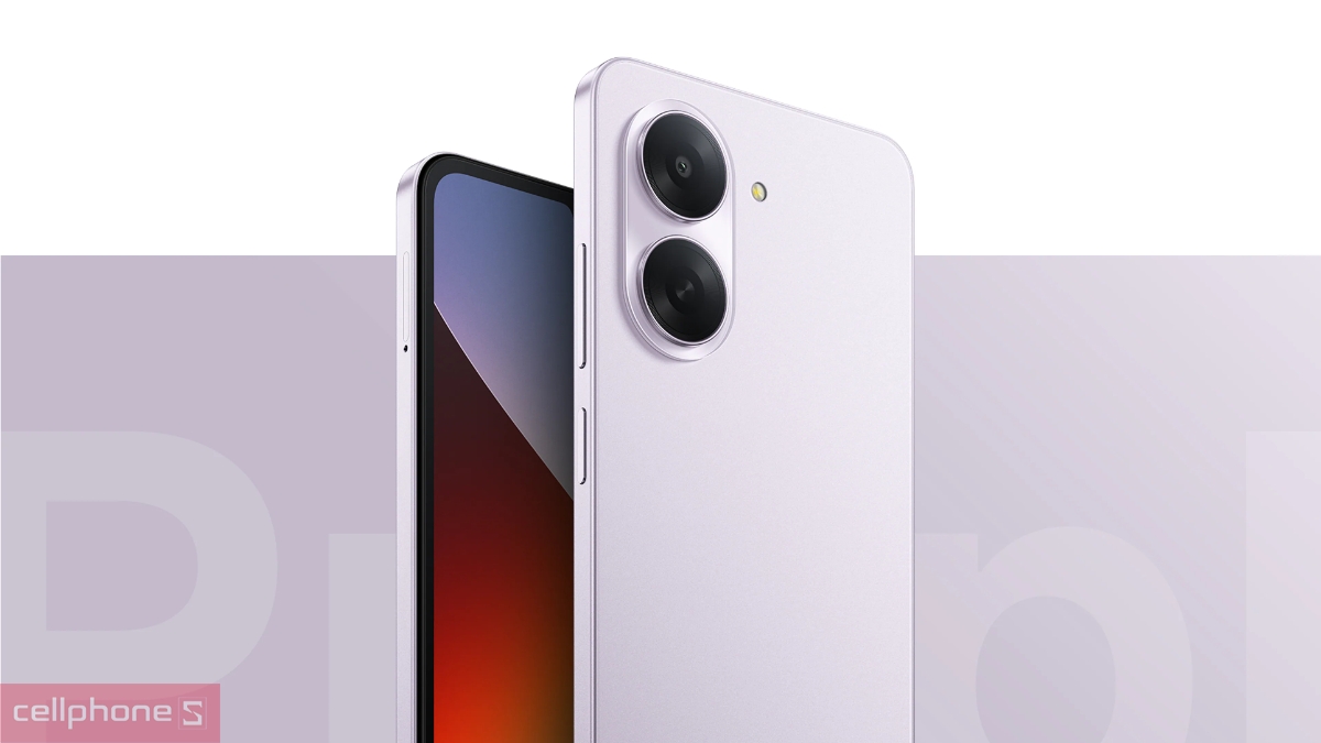Xiaomi Redmi A7 có thiết kế mỏng nhẹ