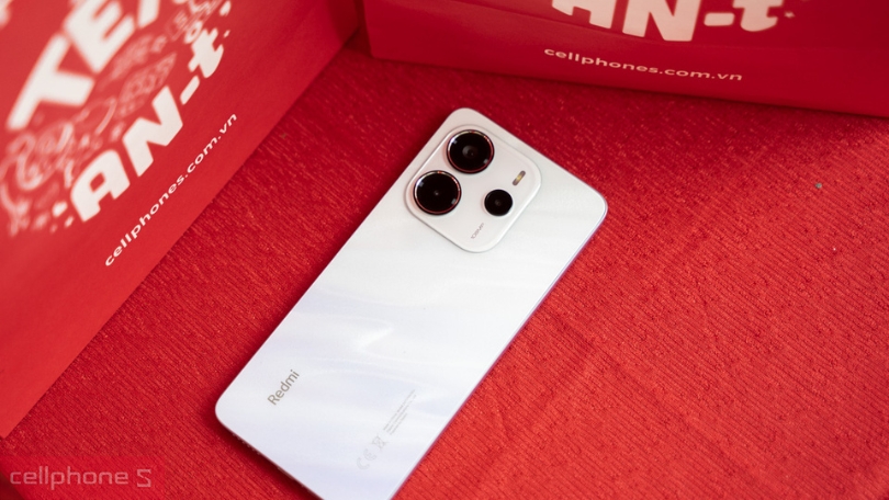 Thiết kế Redmi Note 14 chính hãng bo cong mềm mại