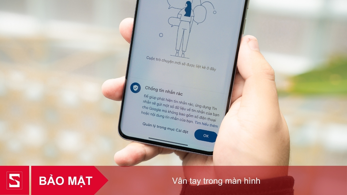 Redmi Note 15 sử dụng cảm biến vân tay trong màn hình