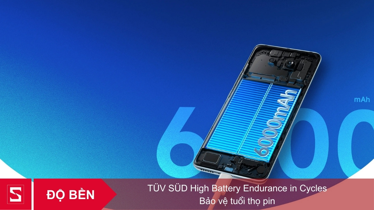 Redmi Note 15 sở hữu hiệu suất pin bền bỉ