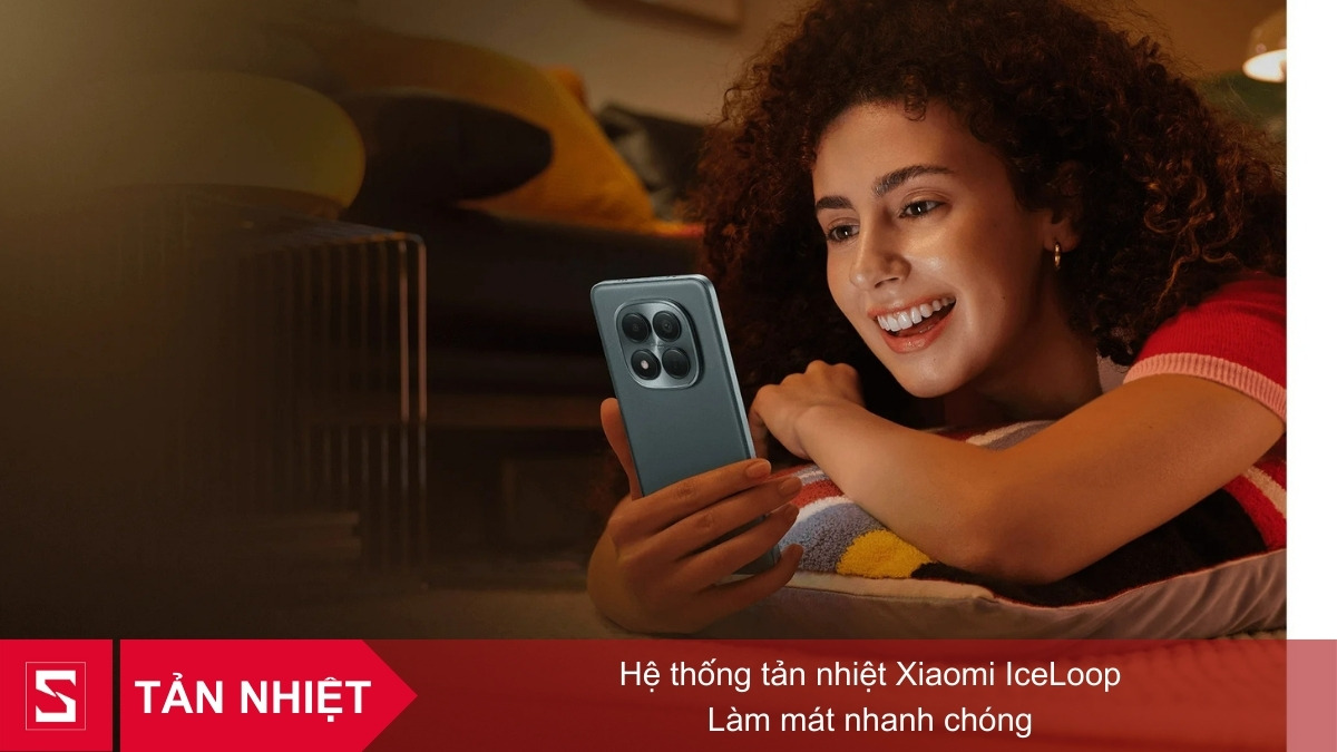 Hệ thống tản nhiệt Xiaomi IceLoop trên Note 15 Pro