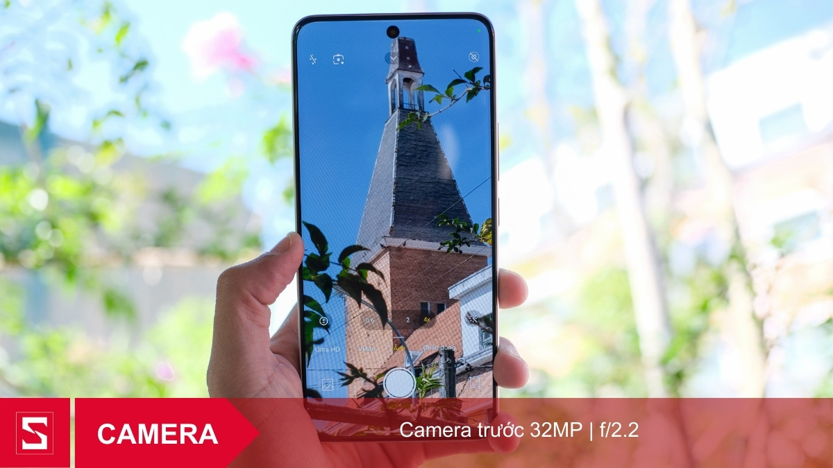 Camera trước 32MP