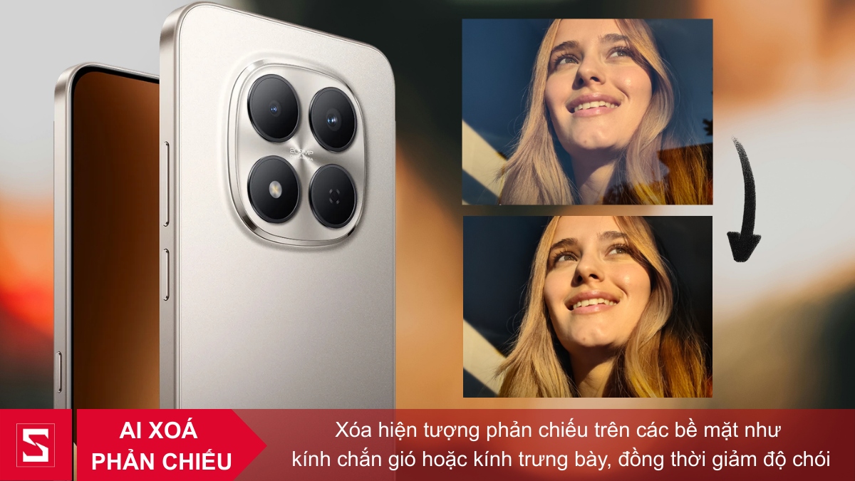 AI hỗ trợ xóa phản chiếu