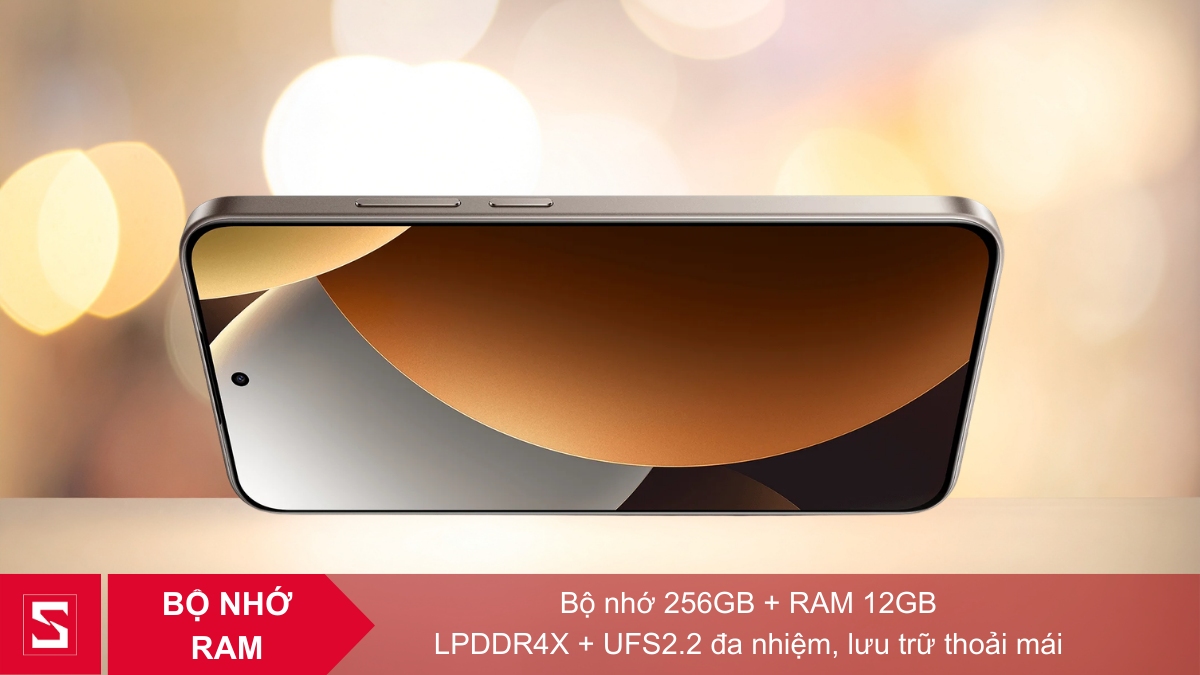 Bộ nhớ 256GB + RAM 12GB